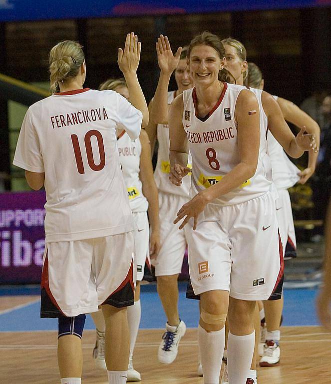 Mistrovství světa v basketbale Česko vs Argentina.