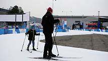 Olympijský park na Brněnském výstavišti se pomalu probouzí.