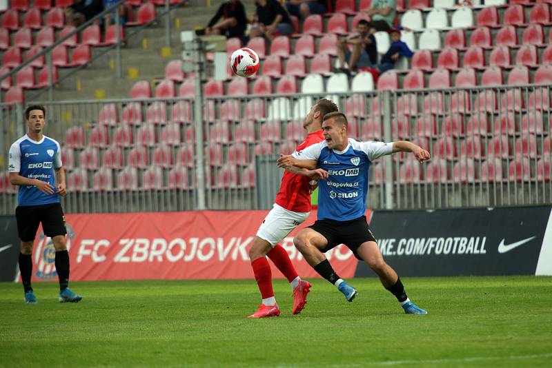 Fobal Zbrojovka Brno - Táborsko a oslavy postupu Zbrojovky do první ligy.