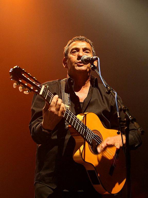 Francouzská skupina Gipsy Kings v Brně.