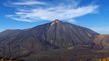 Nejvyšší hora Španělska - sopka Pico del Teide na kanárském ostrově Tenerife. Ilustrační foto.