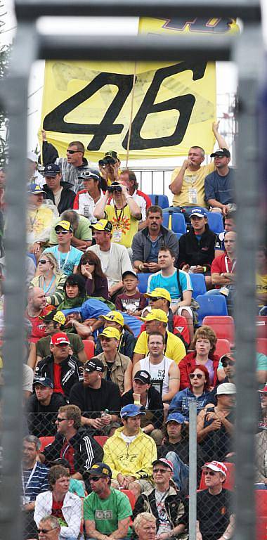 Moto GP na brněnském okruhu v neděli.