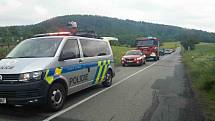 Vlak se srazil s osobním autem u obce Moravské Bránice na Brněnsku. Nehoda se stala v sobotu v půl druhé odpoledne na silnici 152. Řidič osobního vozu na místě zemřel.