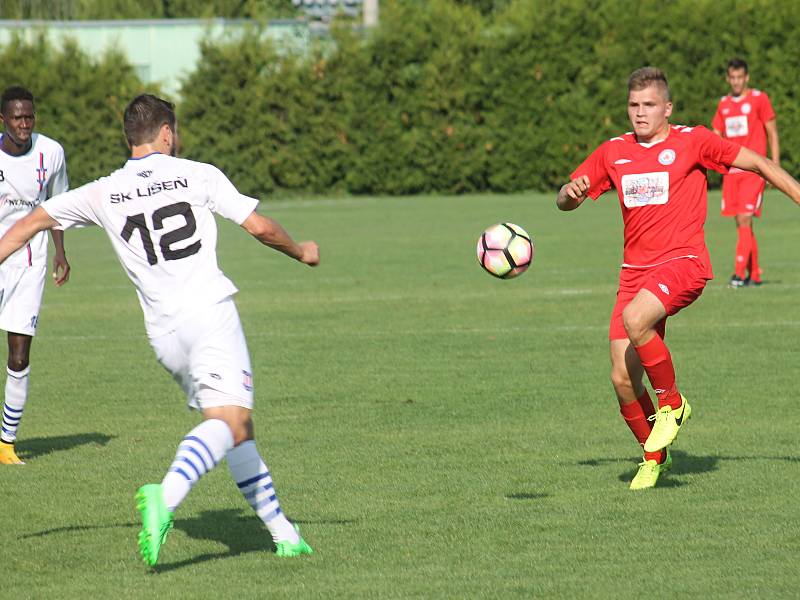 Ve 4. kole Moravskoslezské ligy prohráli fotbalisté SK Líšeň doma s MFK Vyškov 0:4.