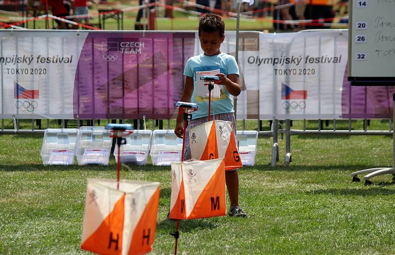 Rodiny s dětmi si přišly vyzkoušet olympijské sporty na Olympijský festival do areálu SKP Kometa v Brně.