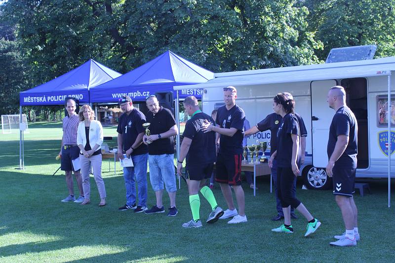 Městská policie Brno dnes pořádala dvanáctý ročník sportovního dne.