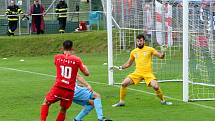 29. kolo F:NL: Prostějov (modro-bílá) - Zbrojovka (červená - Antonín Růsek) 0:0