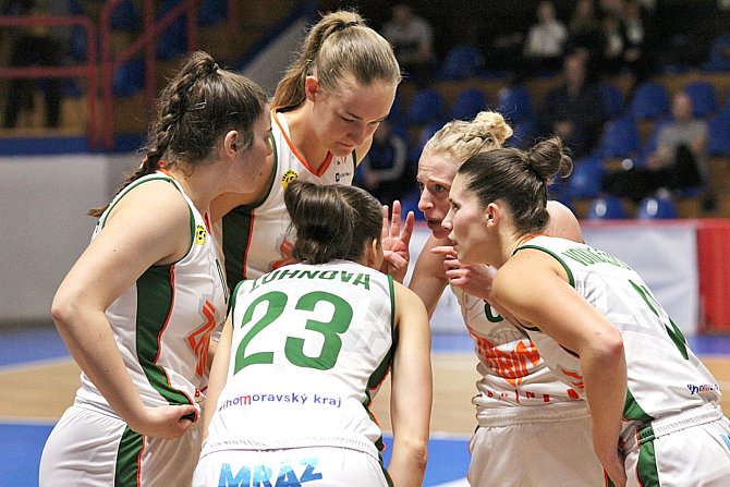 Basketbalistky Žabin Brno válí jak v Evropské lize EWBL, tak ve Středoevropské lize CEWL.