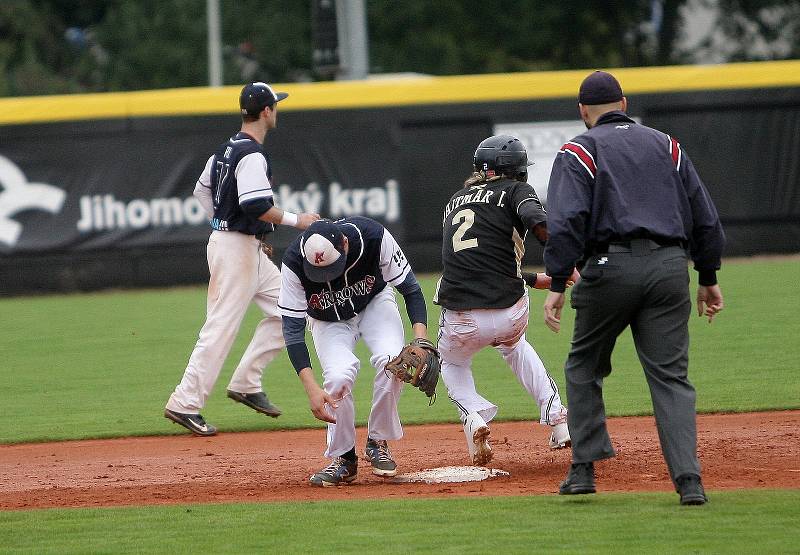 Baseballový zápas brněnských Draků proti Arrows Ostrava