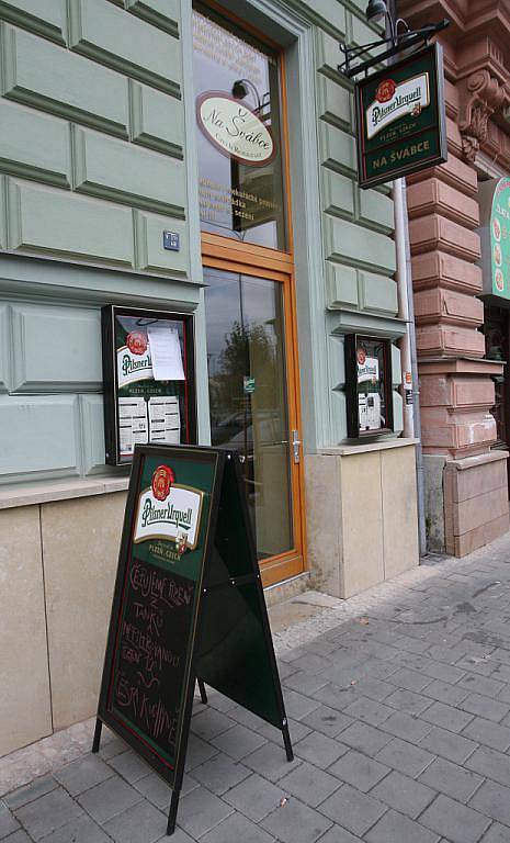 Restaurace Na Švábce v Brně.
