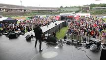 Brno 16.7.2020 - festival Brněnský Letokruh na stadionu Za Lužánkami - kapela Inekafe