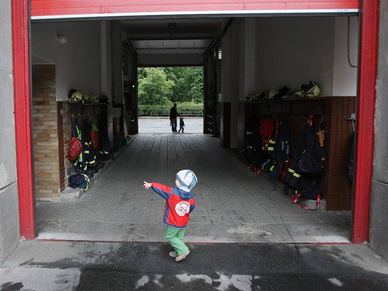 Den otevřených dveří u brněnských hasičů.