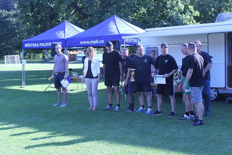 Městská policie Brno dnes pořádala dvanáctý ročník sportovního dne.