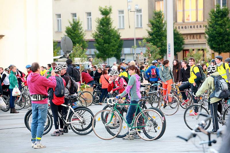 Akce Nakoleon se zúčastnila více než tisícovka cyklistů.