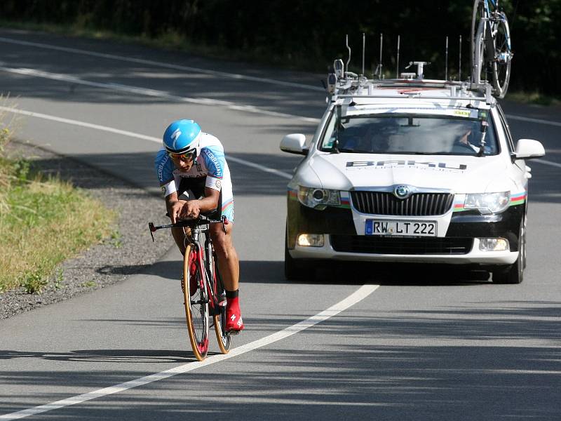 Evropský šampionát cyklistů do 23 let v Brně.