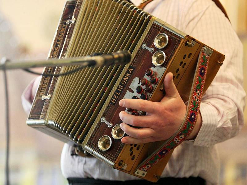 Druhý ročník Grupáče harmonikářů v Čebíně.