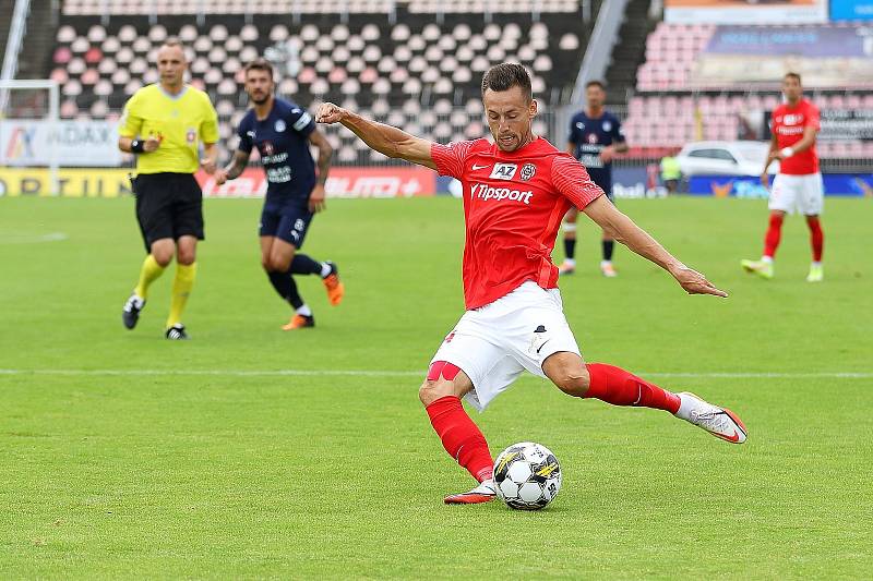 Fotbalisté Zbrojovky Brno remizovali v úvodním klání FORTUNA:LIGY se Slováckem 2:2. Foto: Petr Nečas