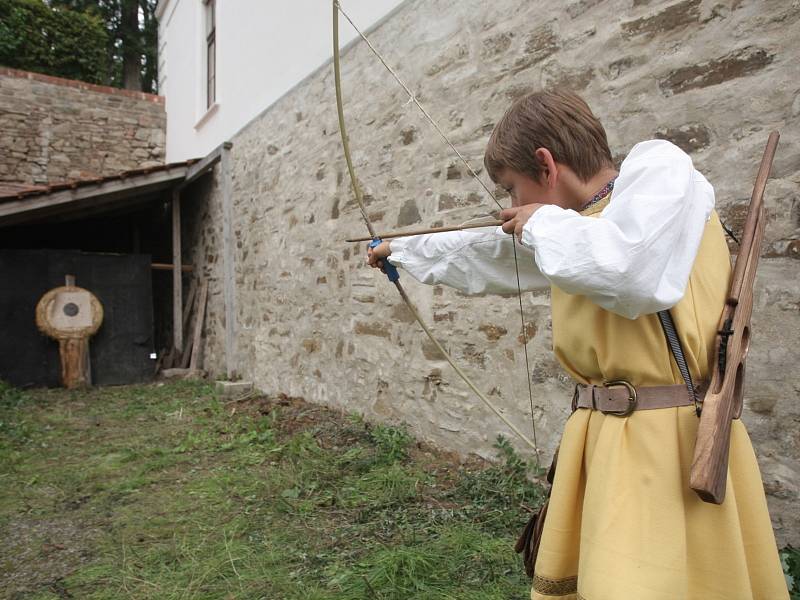 Rytířské slavnosti na rosickém zámku.