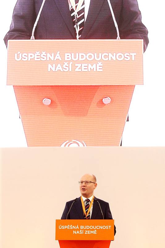 Celostátní sjezd ČSSD v Brně.