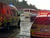 Nehoda na D1 u Lesního Hlubokého: zraněné dvě děti