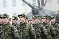 Slavnostní vojenská přísaha nových studentů Univerzity obrany
