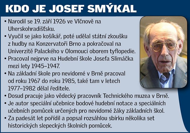 Speciální pedagog Josef Smýkal.