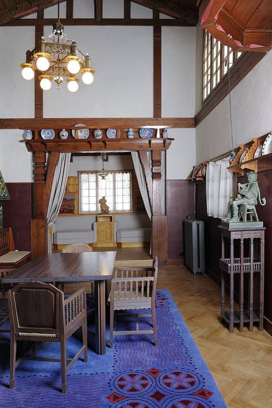 Před deseti lety Moravská galerie zpřístupnila Jurkovičovu vilu. Pořádá v ní výstavy.