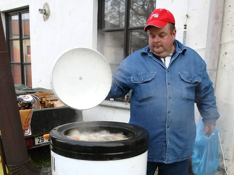 Oslavy dne mikroregionu Porta v Předklášteří na Brněnsku.