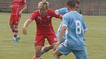 Druhý přípravný zápas odehrála Líšeň v Pohořelicích proti juniorce Slovanu Bratislava, po gólech Čermáka a Zikla vyhrála 2:0.