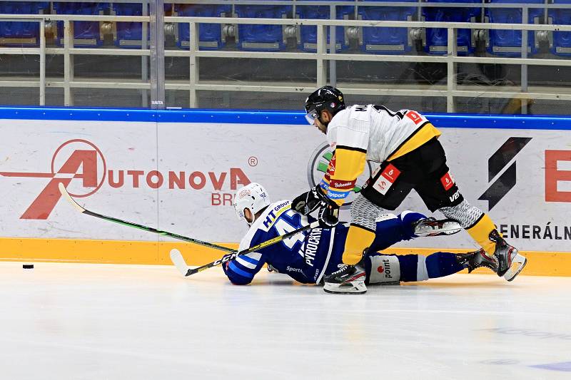 Hokejisté Komety přivítali na domácím ledě Litvínov.