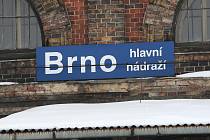 Hlavní nádraží v Brně.