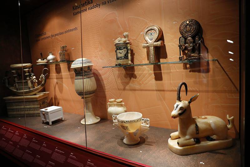 Výstava Tutanchamon jeho hrobka a poklady se otevírá na brněnském výstavišti.