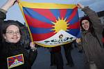 Brno - demonstrace na podporu Tibetu