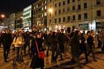 Brno - demonstrace na podporu Tibetu