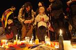 Brno - demonstrace na podporu Tibetu