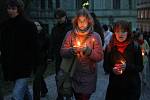 Brno - demonstrace na podporu Tibetu