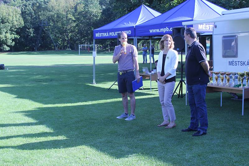 Městská policie Brno dnes pořádala dvanáctý ročník sportovního dne.