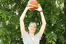 Basketbalistka Ivana Večeřová.