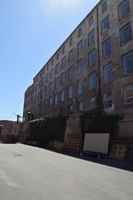 Areál bývalé textilní továrny Mosilana.
