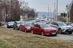 The first day of significant traffic restrictions due to the construction of flood protection measures by the Svratka River.  The convoys of cars clogged mainly in Veletržní and Křížkovského streets along the exhibition grounds.  There was also heavy traffic in Bauer.