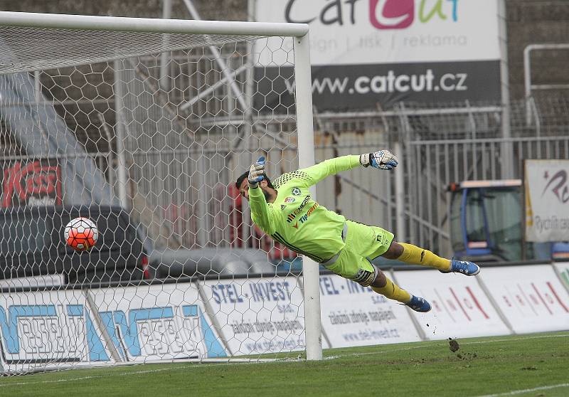 Jakub Řezníček se prosadil proti svému bývalému týmu. Brněnská Zbrojovka ve 26. kole nejvyšší fotbalové ligy před domácími fanoušky porazila Příbram 2:0.