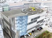 U Úrazové nemocnice v Brně má v budoucnu vyrůst nový pavilon se sedmi operačními sály a heliportem na střeše. Autor: LT PROJEKT a. s.