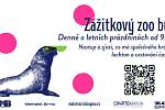 Novinkou letošních prázdnin je zážitkový zoo bus. V provozu bude od 1.7. 2022. První vyráží v 9:30 z náměstí Svobody v Brně.