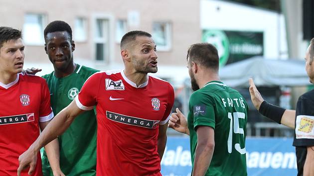 Odveta baráže o FORTUNA:LIGU 1. FK Příbram -. Zbrojovka Brno Foto: Antonín Vydra