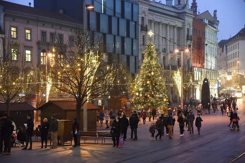 Brno 27.11.2020 - náměstí Svobody