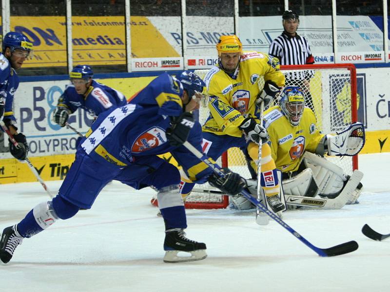 Z utkání letního Tipsport Cupu Kometa Brno versus Zlín.