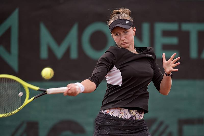 Česká tenistka Barbora Krejčíková nyní prožívá raketový vzestup.