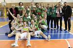 Basketbalistky Králova Pole vyhrály Středoevropskou ligu CEWL a v pětapadesátileté historii klubu získaly první zlaté medaile. V nedělním finále zdolal brněnský celek slovenské Piešťany 65:53.