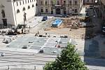 Oprava Moravského náměstí.