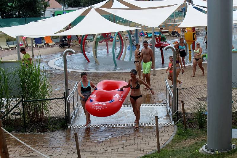 Aqualand Moravia slavil osmé výročí bohatým programem.